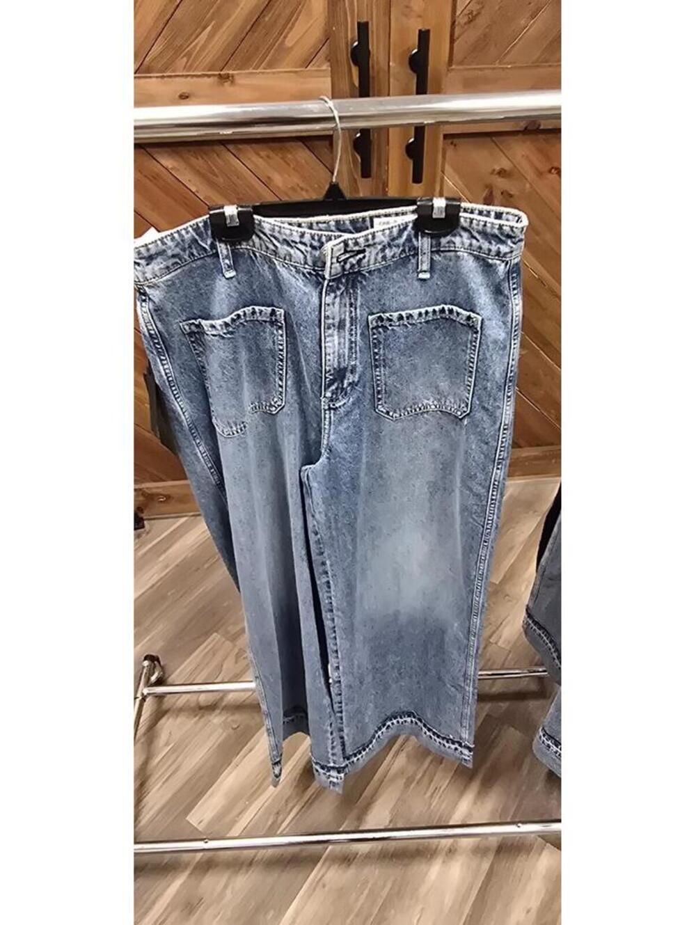 Rag & Bone Marina High Rise Wide Leg Jeans in Liliana size 29 - Picture 2 of 5